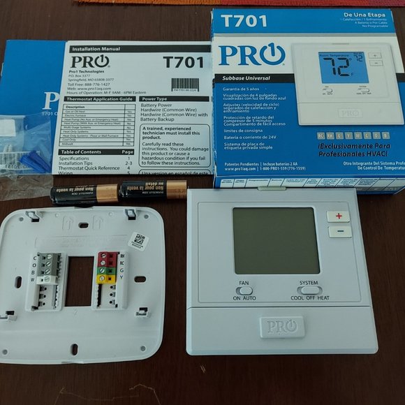 PRO1 T701 professional thermostat system - Picture 6 of 6